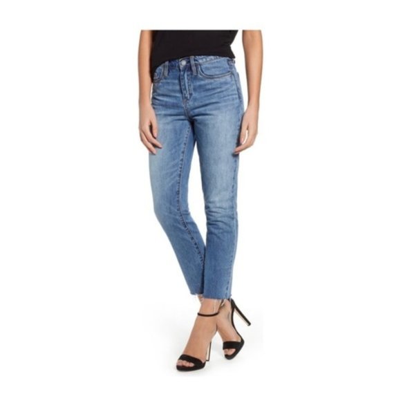 Blank NYC Pants - The Madison High Rise Crop Blank Jeans
